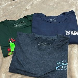 Mens 2XL Grunt t-shirts